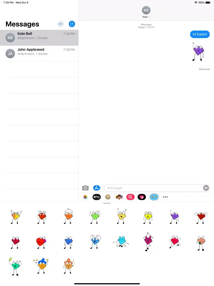Sketchy - Sticker Pack iPad  স্ক্রিনশট